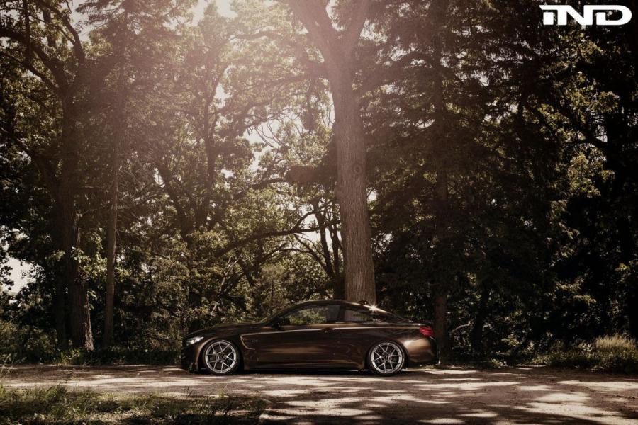 BMW M4 Coupe Pyrite Brown by IND 2015 года  (фото 14 из 14)
